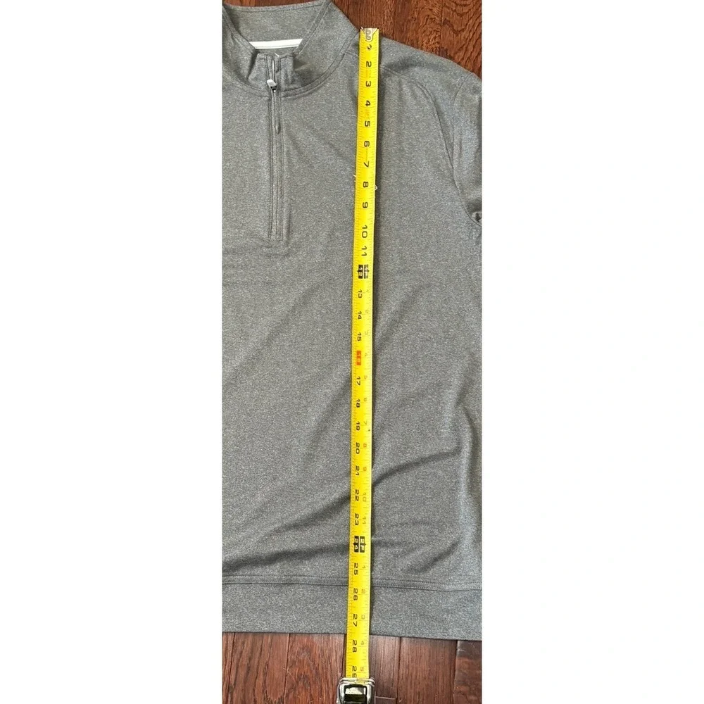 Johnnie-O‎ Michigan State Spartans Jacket Medium Gray 1/4 Zip Pullover NCAA